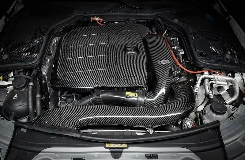 Precision-Crafted Auto Accessories Dry Carbon Fiber Engine Hood for  M264 1.5/2.0T 2019+ Engine Cover
