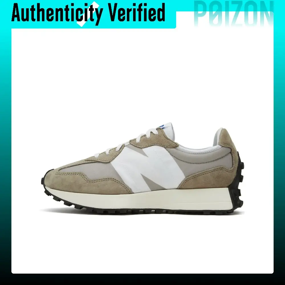 New Balance NB 327 Low top Casual City Commuting Running Shoes Unisex Brown Gray White MS327LH1