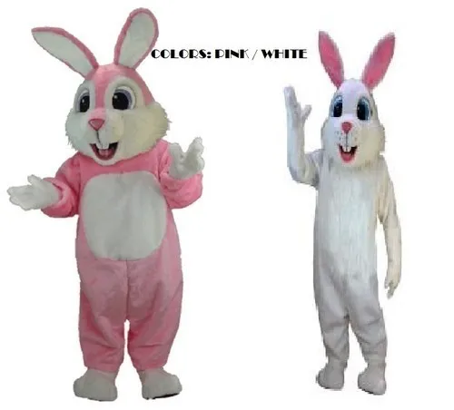 New Adult Best Sale Lovely Both Rabbits Animal Cartoon Mascot Costume Christmas Fancy Dress Halloween Mascot Costume