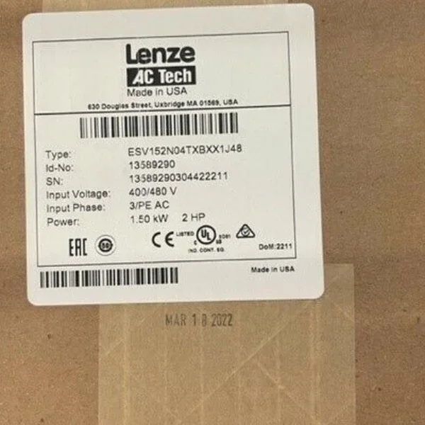 

2026 Esv152n04txb Ac Tech Standard Drive Brand New Original Spot Plc