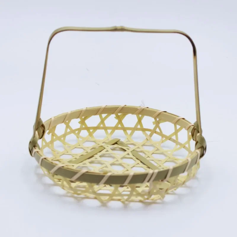 

Bamboo Weaving Basket Bamboo Basket Robe Packaging Basket Restaurant Craftsmanship Weaving