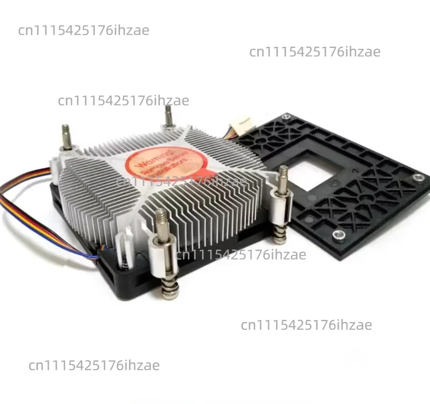 1pcs AMD AM4 1U ultra-thin Computer CPU Radiator for Case Chassis fan copper core CPU Cooler thickness 25mm 3-wire ball bearing