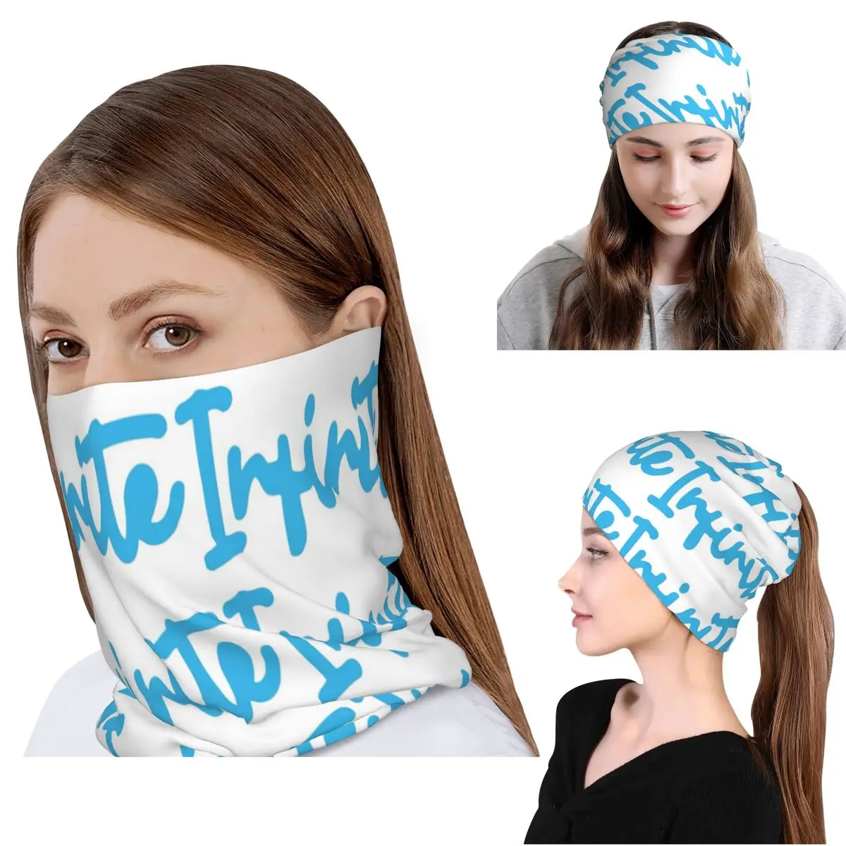 

Caylus Merch Infinite Bandana Neck Cover Magic Scarf Multi-use Balaclava Beanies Hat Unisex Adult Breathable