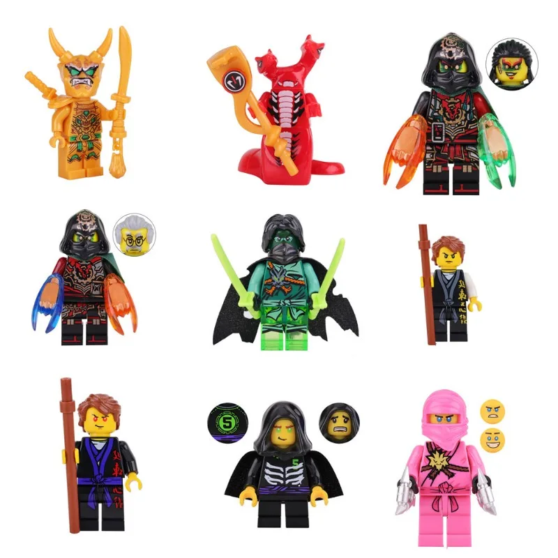 

Children's Building Blocks Toy Mini Figure Humanoid Dolls Cartoon Character Birthday Gift Educational Playset for Kids