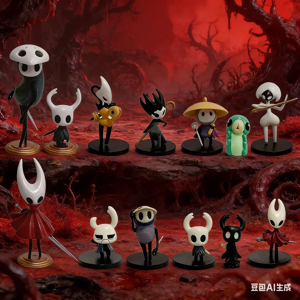 

Hollow Knight Toys Anime Game Figure The Knight Action Figure Hornet/Quirrel Figurine Collectible Model Doll Gift