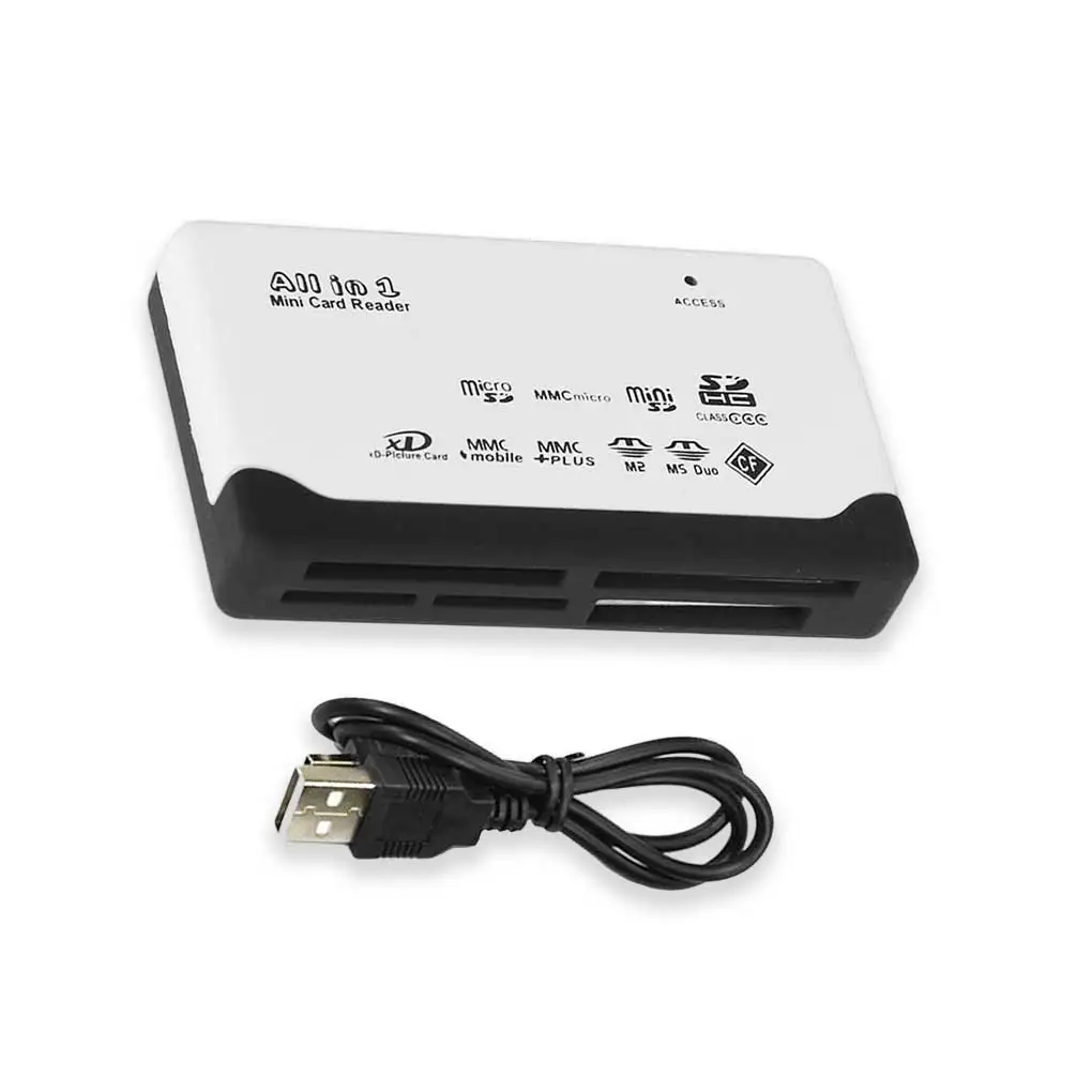 

TF устройство для чтения карт памяти, внешний USB адаптер для отеля, компьютер, быстрый преобразователь скорости передачи данных с кабелем для передачи данных