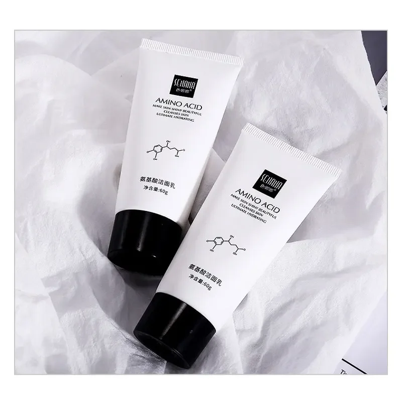 SENANA Amino Acid Face Cleanser Moisturizing Brightening Hydrating Oil-Control Nourishing Skin Care Facial Cleaning Tools