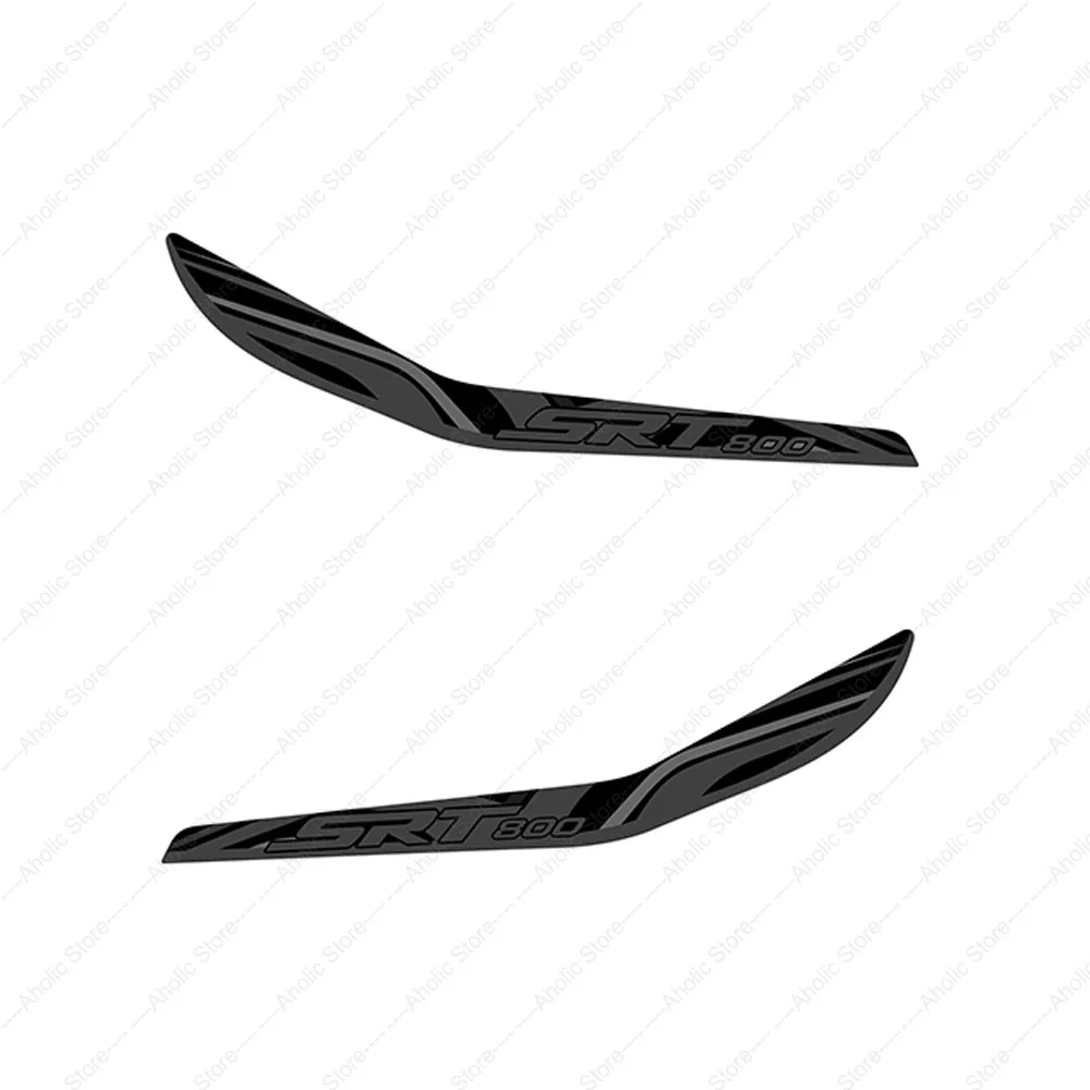Passenger tail protection sticker, motorcycle anti slip and scratch sticker, suitable for QJ Motor SRT 800 SX