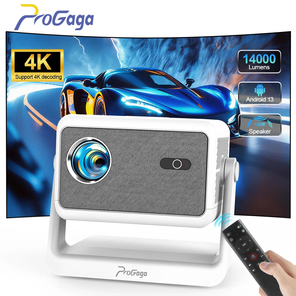 PG370 Max Android Projector - 1080p HD, 700 ANSI, 4K Support