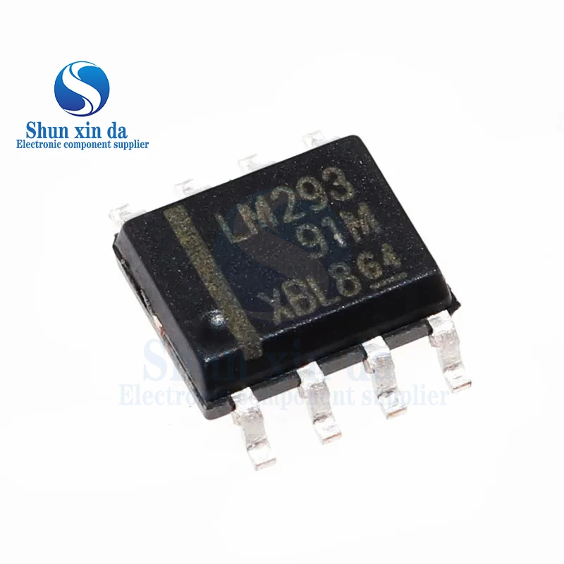 20PCS LM293 DIP-8 SOP-8 LM293P LM293A LM293ADR LM293DR LM293DR2G LM293DT LM293ADT 293A SMD Low-power Dual-voltage Comparators IC