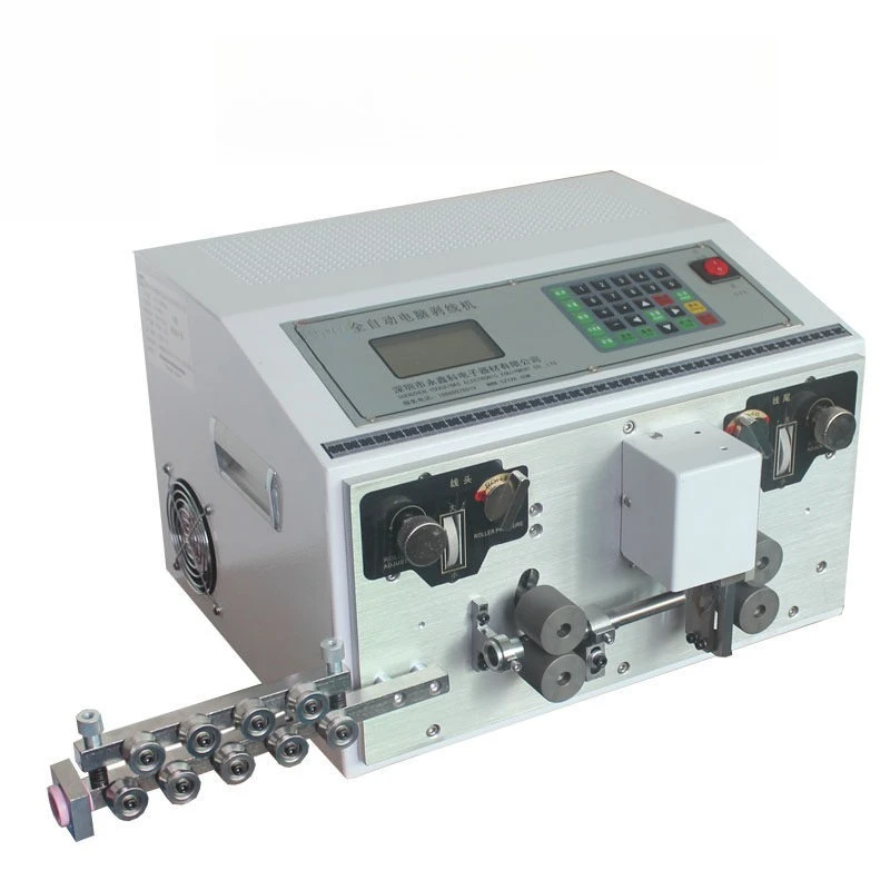 

YX-880 automatic wire stripping machine, thick hard wire BV16 square stripping machine