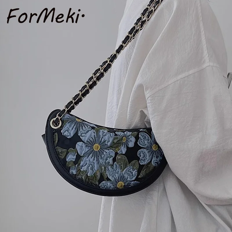 

Shoulder Bag For Women 2023 Flower Sling Bag Ins Fashion All Match Summer Casual Luxury Design Bag