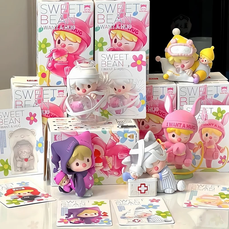 

Genuine Sweet Bean I Want A Hug Series Blind Box Toys Kawaii Anime Action Figure Caixa Caja Surprise Mystery Box Dolls Girls Toy