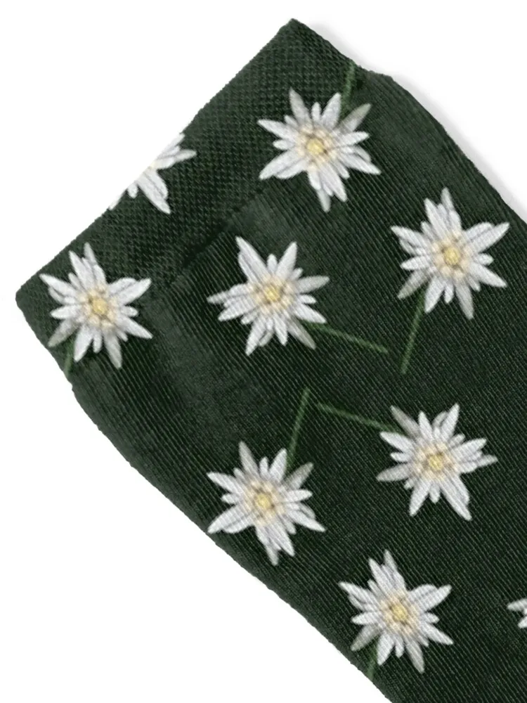 Morning Edelweiss greetings Socks cool christmass gift set crazy Luxury Woman Socks Men's