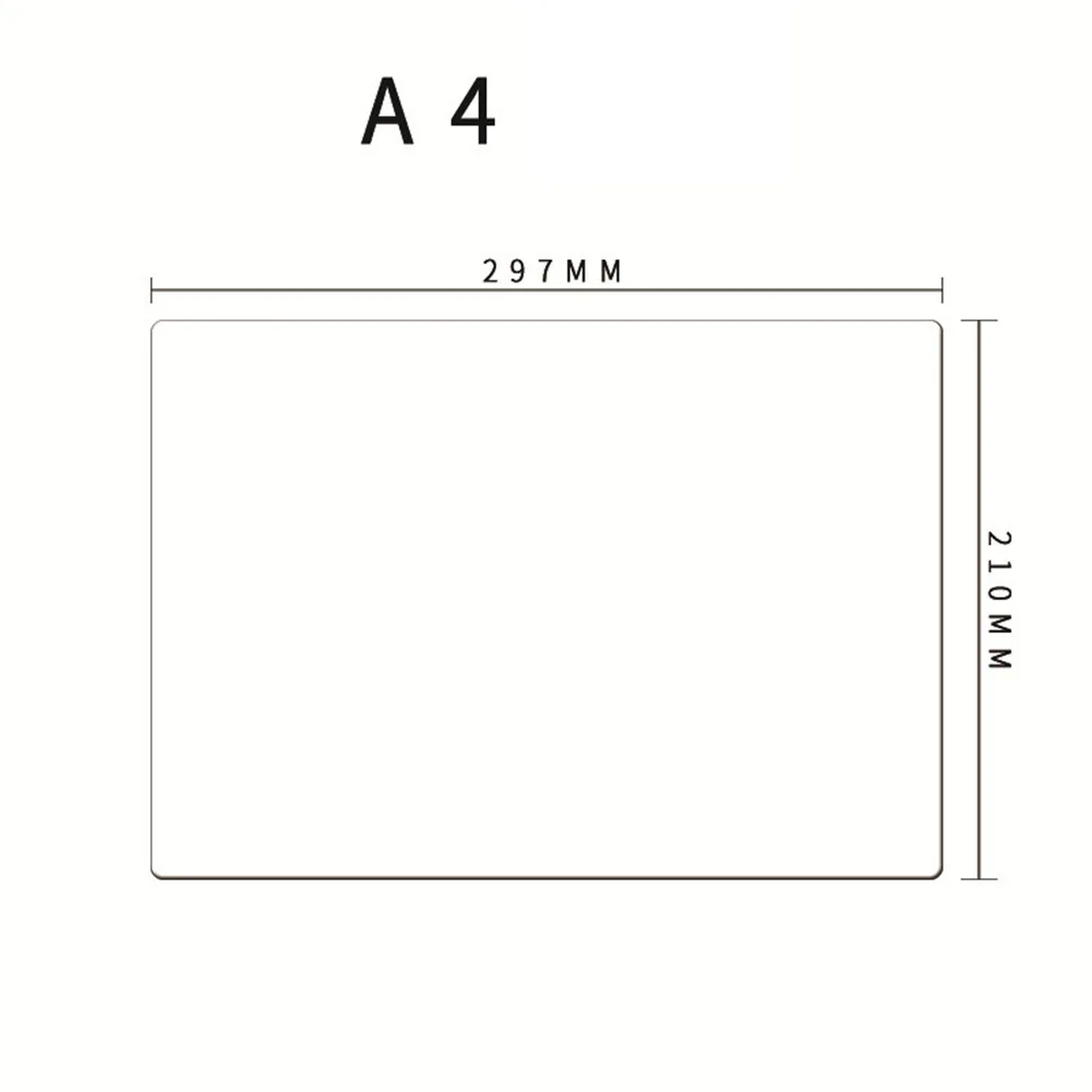 Flexible Magnetic Whiteboard Sheet For Fridge Dry Erase Memo Notice Board Size Kitchen Organization Tool With Markers