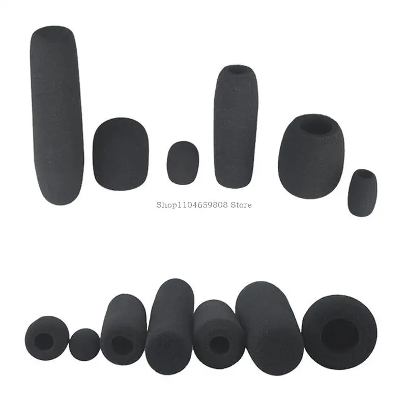 Microphone Windscreen Soft Foam Mic Cover Sponge Handheld Stage Microphones Cap