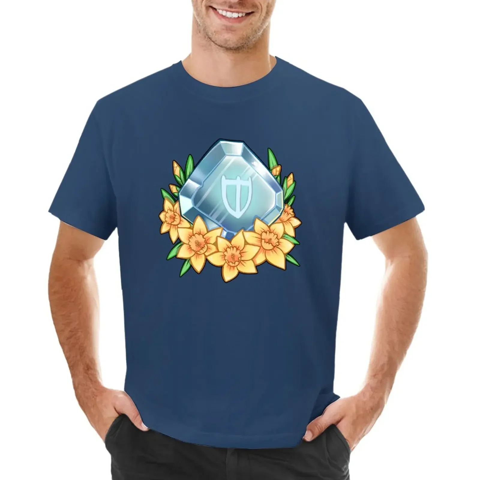 FFXIV Job Stone - PLD T-Shirt customizeds sublime cute clothes plus sizes men workout shirt