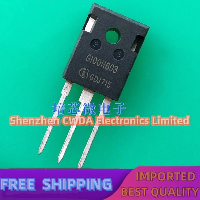 10PCS-20PCS  G100H603  IGW100N60H3 IGBT 100A/600V TO-247 In Stock Can Be Purchased 