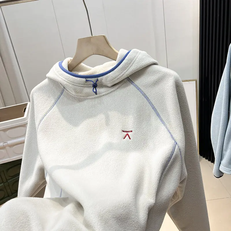 Outdoor Sport Down Pullover with Hood for Rock Climbing, Hiking, Camping, Fishing, Casual and Relaxed Top for Both Men and Women