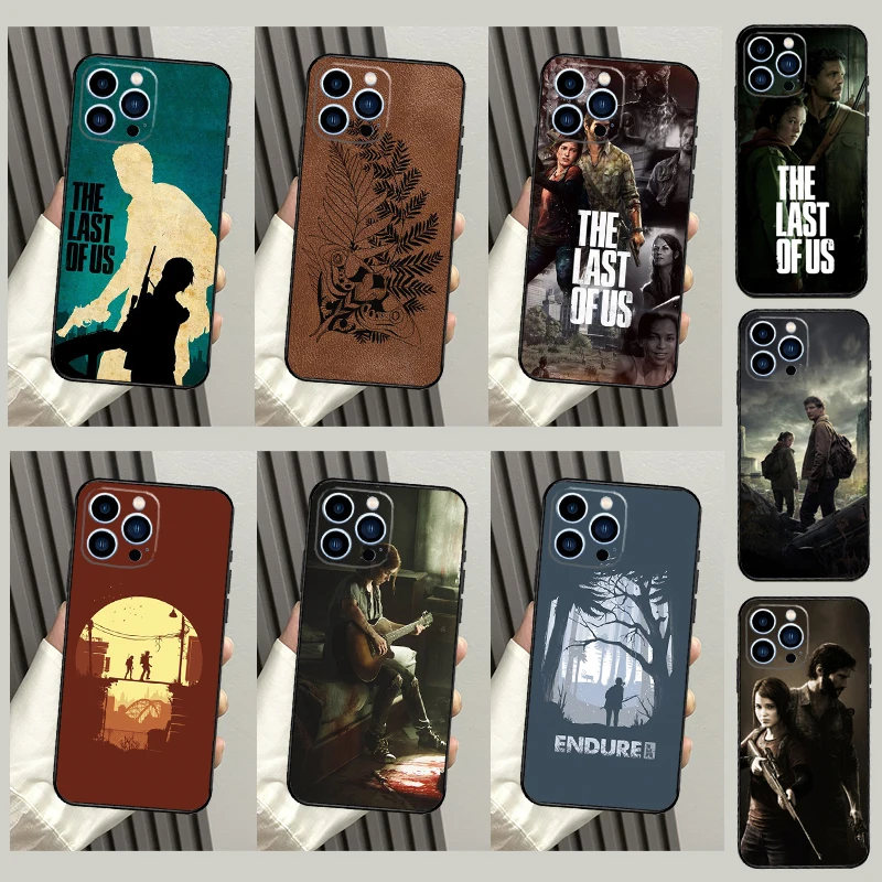 The Last of Us Case For iPhone 16 15 14 Pro Max 11 Pro Max 12 13 Mini X XR XS Max Plus Phone Cover