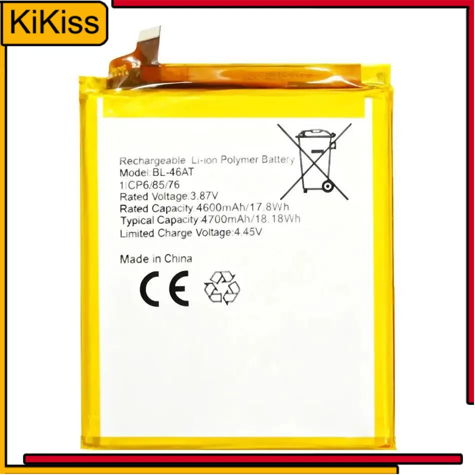 

Mobile Phone Battery 4700Mah High-Efficiency For Tecno BL-46AT Premium Replacement