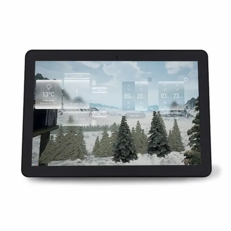 Factory Oem Ce Rohs Wifi Smart Home Multi Touch Screen Poe Vesa Wall Mounted 13.3 Inch Pc Android Tablet
