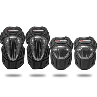 PRO-BIKER Motorcycle Protector HX-P18 Knee and Elbow Protector Carbon Fiber Protector Winter Warm Motorcycle Protector