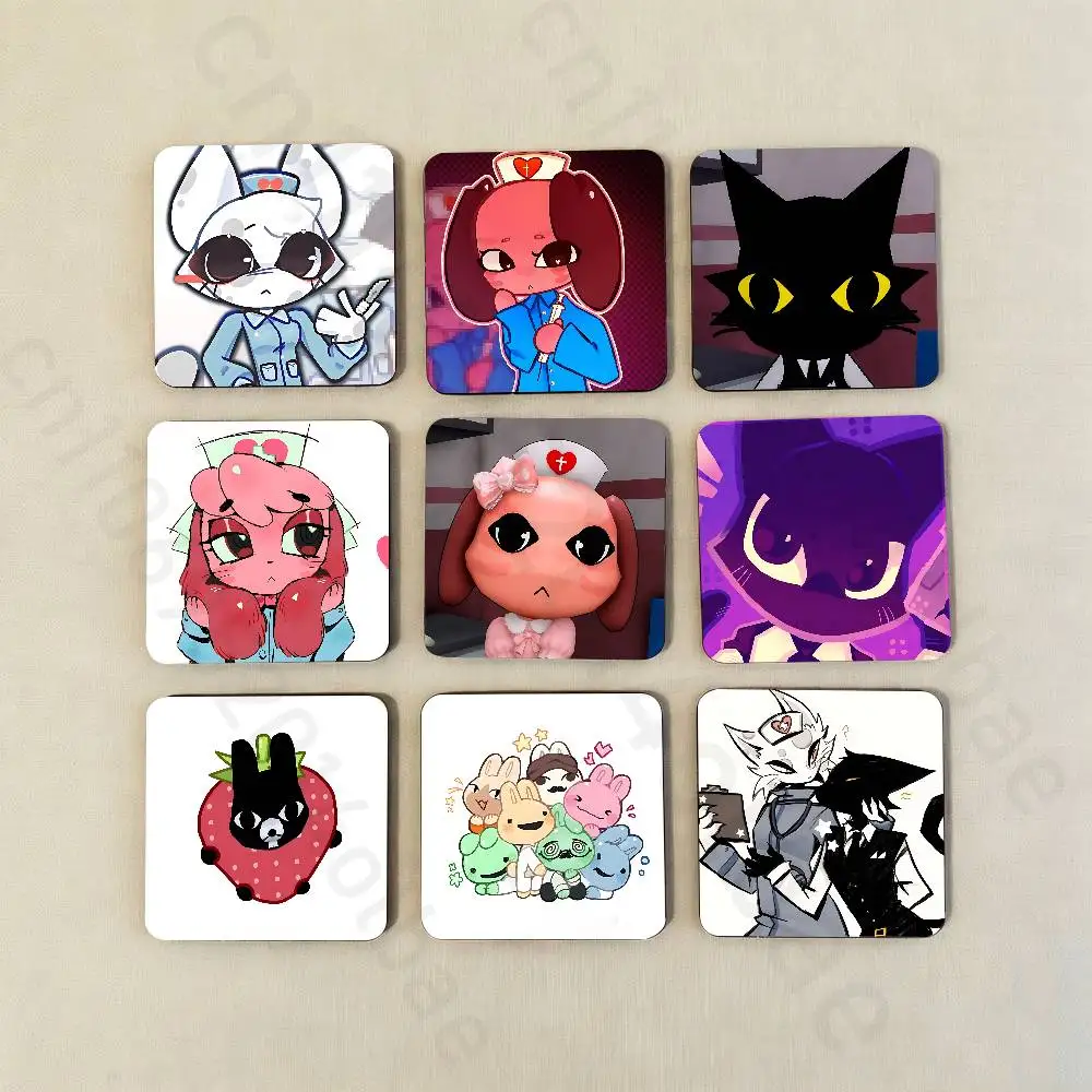 A-Animal Hospital Anomaly Fridge Magnet Personalized Magnetic Durable Plastic Square Picture Surface Fridge Magnets