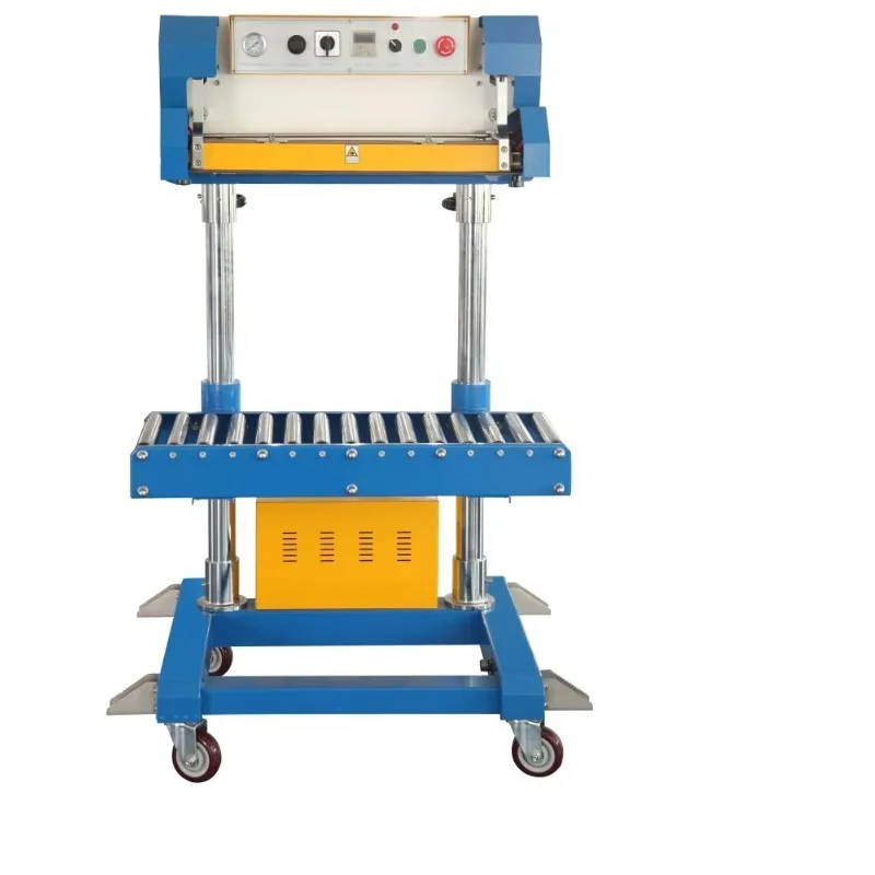 

QF-600L Hualian Packaging Packing Heating Heat Rice Plastic Bag Pneumatic Sealer Sealing Machine