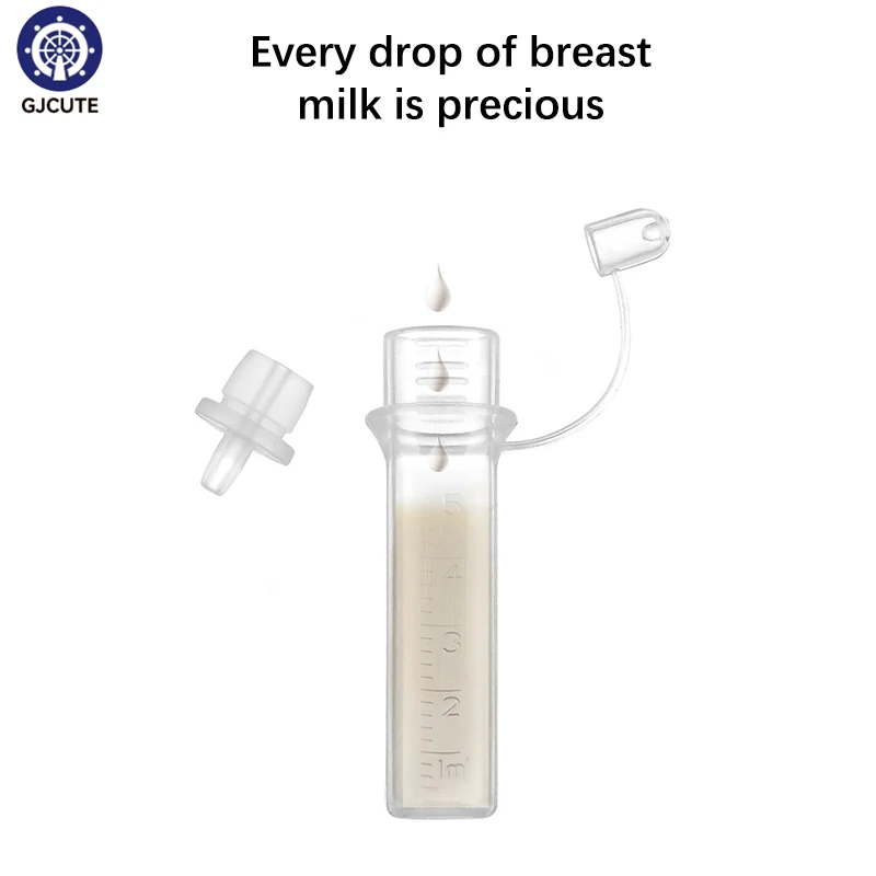 1Pcs Colostrum Collector Breast Milk Collection Baby Feeding And Medicine Reusable Breastfeeding Device