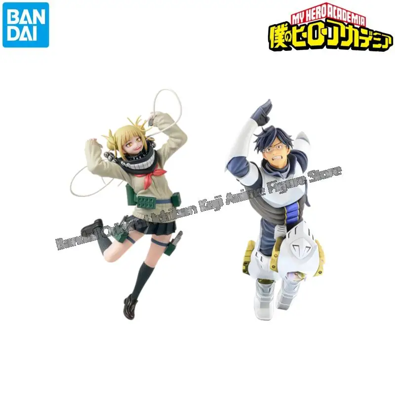 Bandai en Stock, Caja Original, My Hero Academia, Toga Himiko, Iida Tenya, Personajes de Anime, Kit Original de Figura de Acción, Estatua