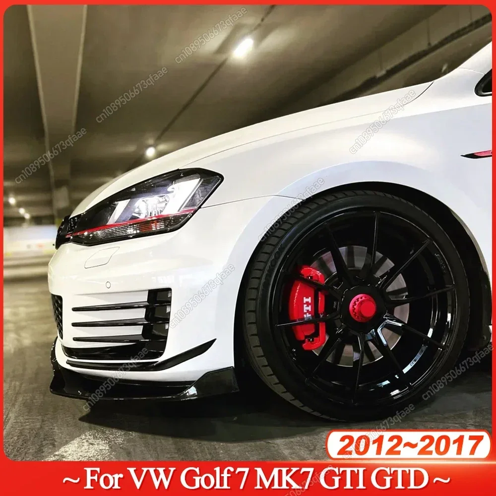 

Передний бампер, боковое вентиляционное отверстие, накладка Canard для VW Golf 7 MK7 GTI GTD 2012-2017, противотуманная фара, впускная рамка, решетка, разветвитель, комплект тюнинга