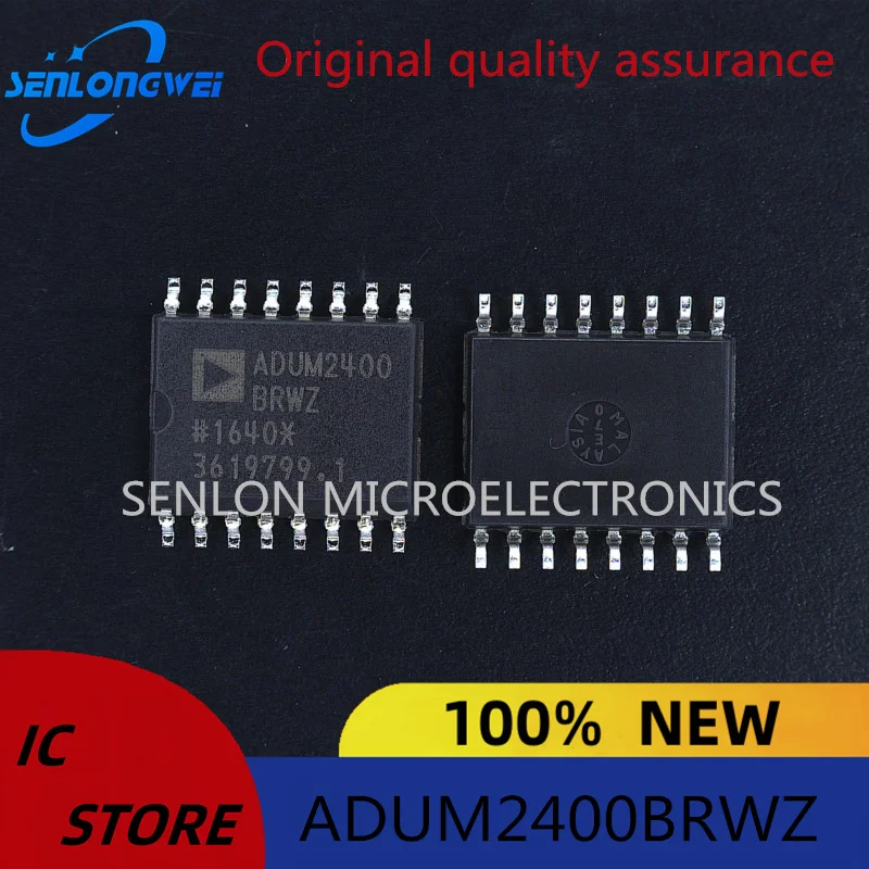 1Pcs New original ADUM2400BRWZ ADUM2400CRWZ Integrated IC chip SOP - 16