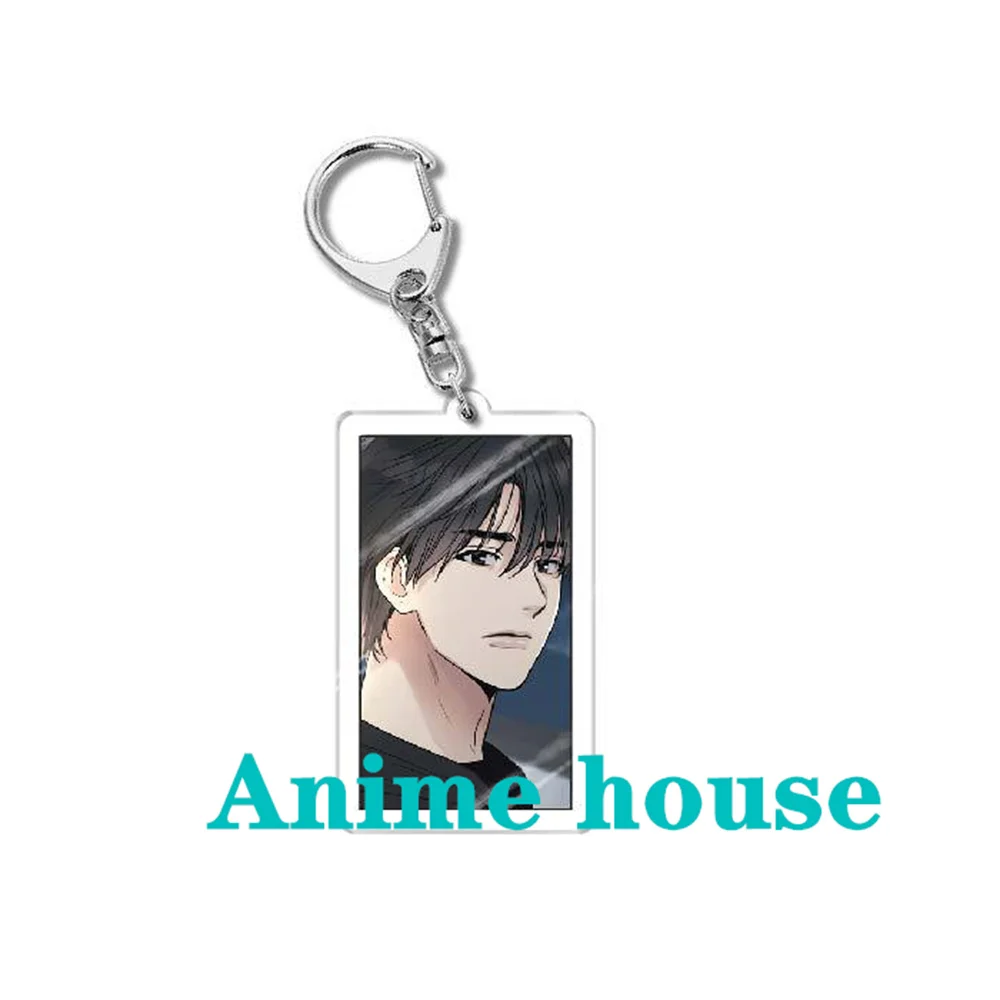 Nen Anime Cartoon Korean BL Manwha Pay Back Acrylic Figure Keychain Cute Key 6cm Ring  Pendant Ornament Accessories Gift