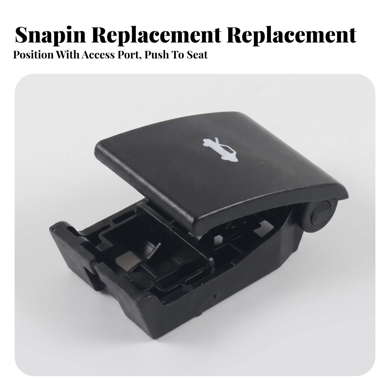 Hood Latch Release Handle Long-Lasting Hood Release Handle Hardware Molded for Car Owners, Automotive Maintenance