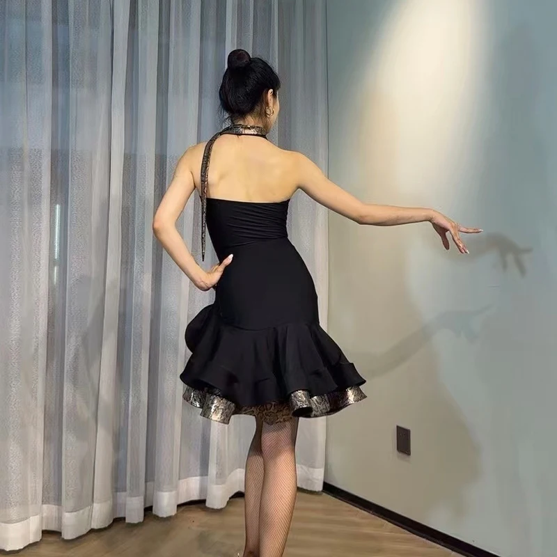 الكبار تشاتشا اللاتينية الرقص المنافسة ازياء السيدات اللاتينية الرقص التدريب الدعاوى النساء أداء الرقص الملابس SL12949