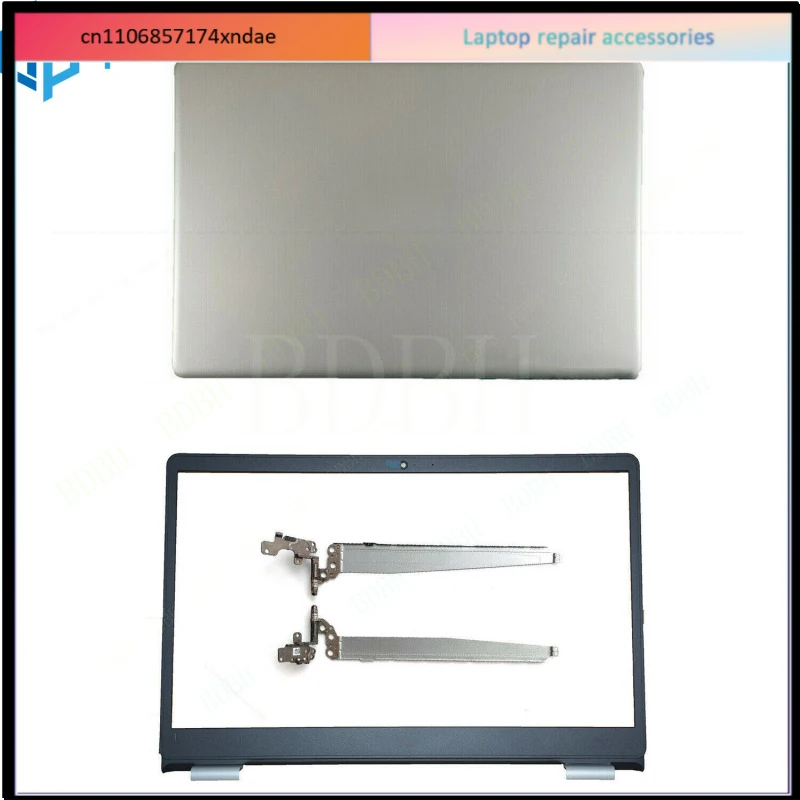 For  Dell Inspiron 15 5593 LCD Back Cover Top Case Front Bezel Hinges Sets