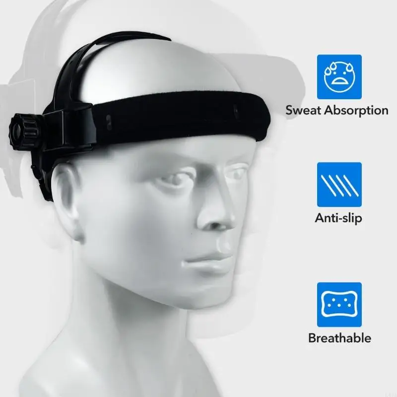 L43A Sturdy ABS Plastic Welding Helmet Holders Providing Whole Face Protections During Work Protective Welding Equipment