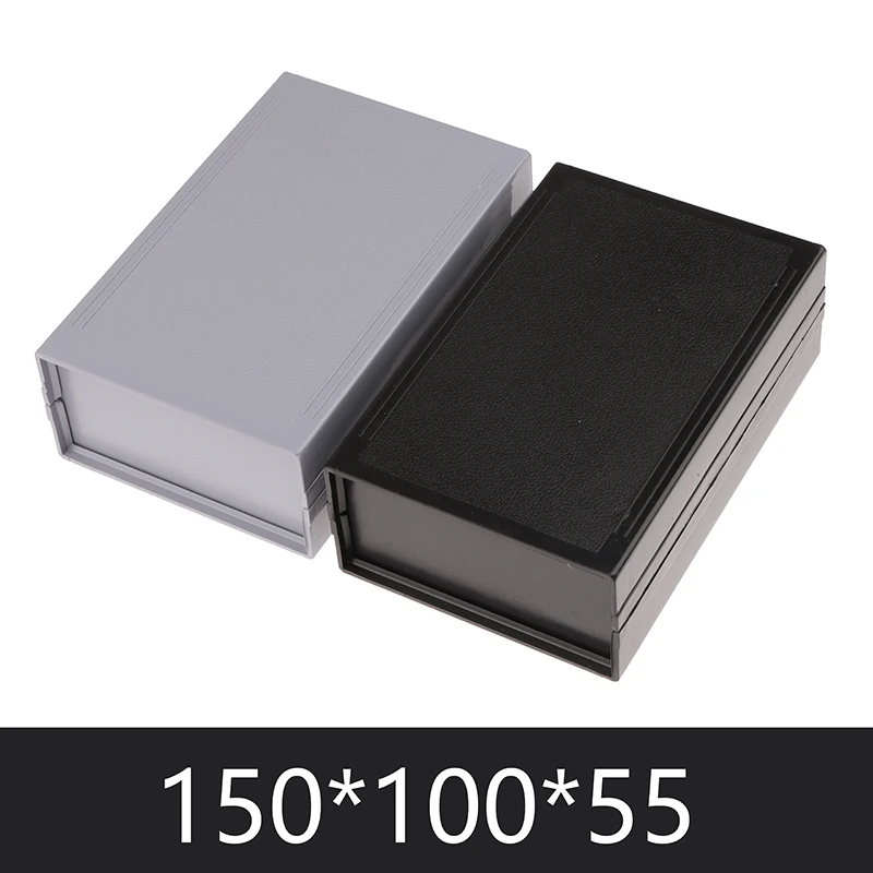 NEW 1pcs PCB Instrument Box Enclosure Electronic Project Case DIY 150x100x55mm Wire Junction Boxes