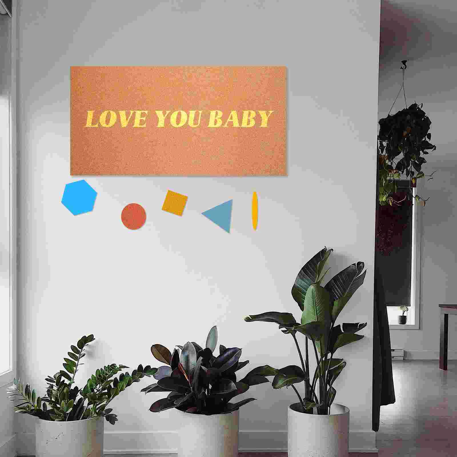 Message Board Cork Roll Bulletin Photo Notice Background Stickers Notes Wall Display