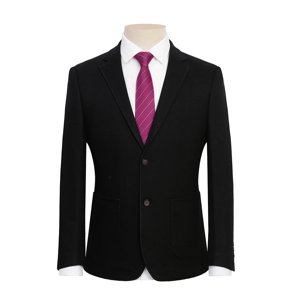 

Simple yet not simplistic! Classic suit jacket, seamlessly switch between casual and business occasions.