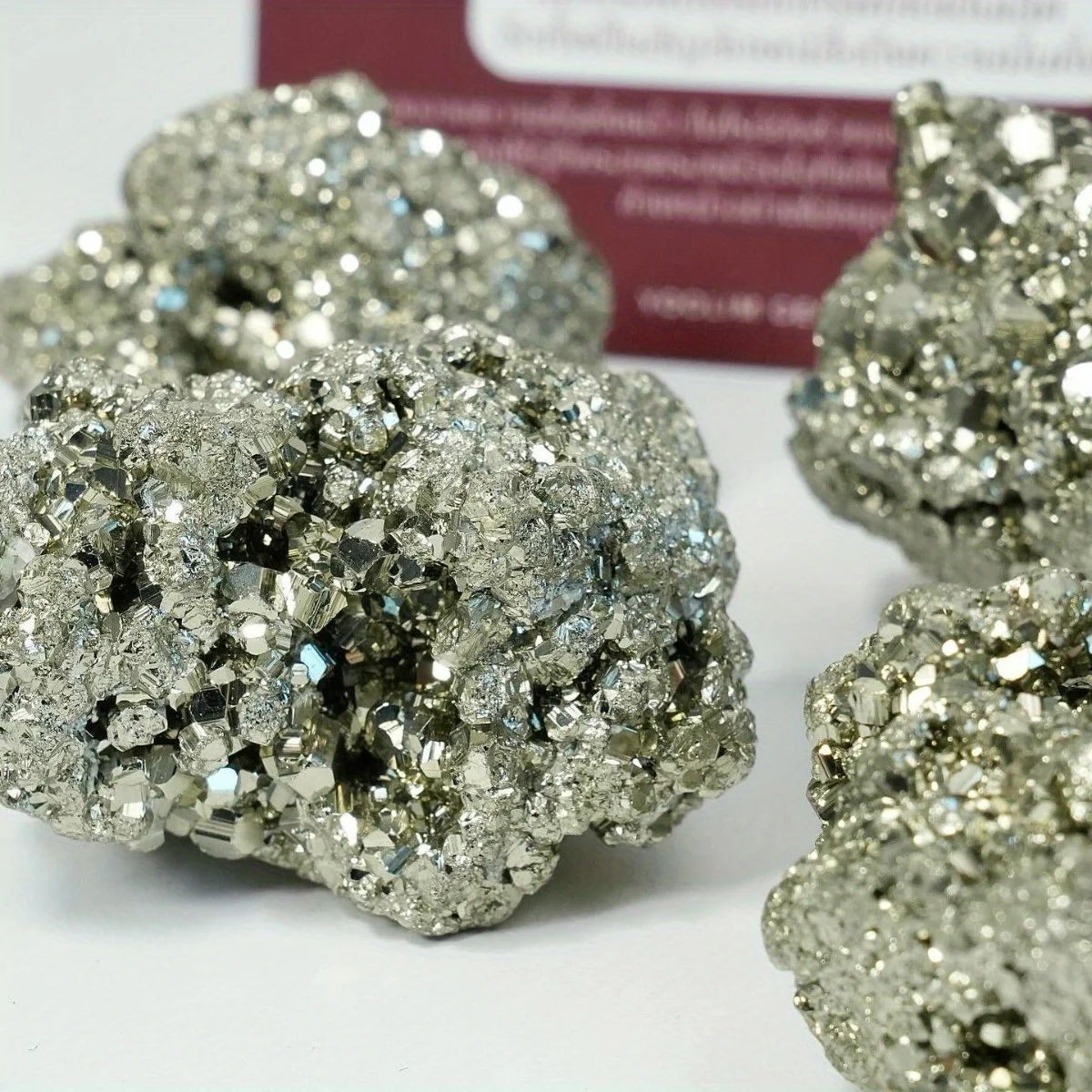 1pc Unique Pyrite Raw Stone - Crystal Chunk, Raw Pyrite Crystal, Raw Crystals, Pyrite Crystals - Suitable for Home Decoration