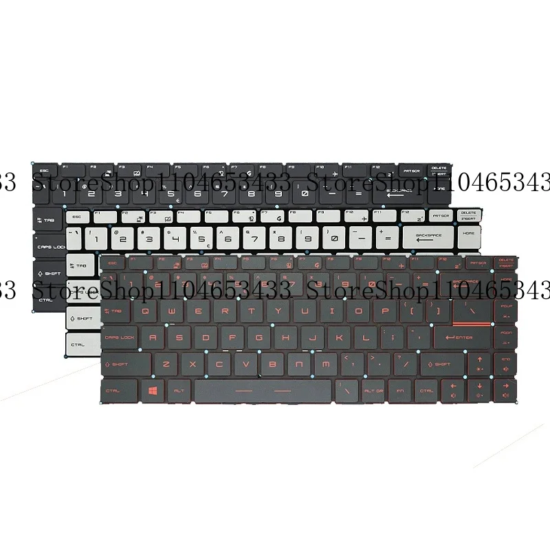 

. New Laptop Keyboard for MSI GS65 GF63 MS-16R1 PS63 P65 GF65 8RC/D 8RF/E MS-16W1 MS-16W2 MS-16Q1 MS-16Q2 MS-16Q3 MS-16Q4