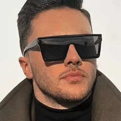 Fashionable Oversized Connected Fashion Glasses Women Unisex Sun Protection Sun Glasses, Outdoor Glasses