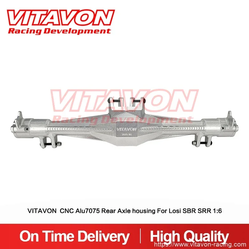 VITAVON CNC Alu7075 V2 Rear Axle housing For Losi Super Baja Rey Super Rock Rey 1:6