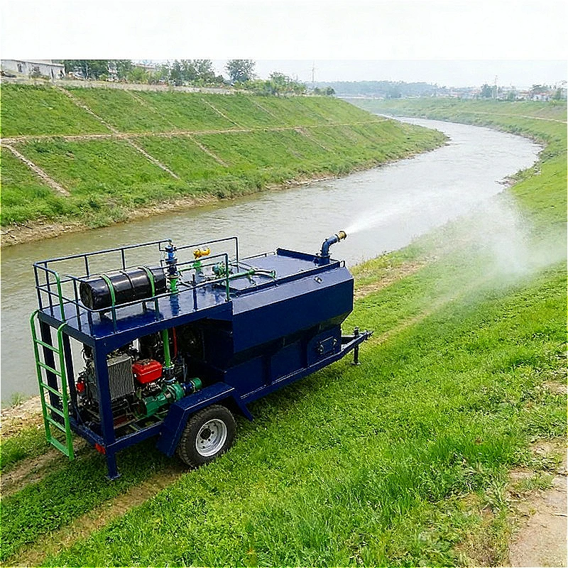 Large Area Hydroseeding Equipment for Rapid Seeding on Fire Affected Land and Disaster Zones Customized High Efficiency Hot Sale