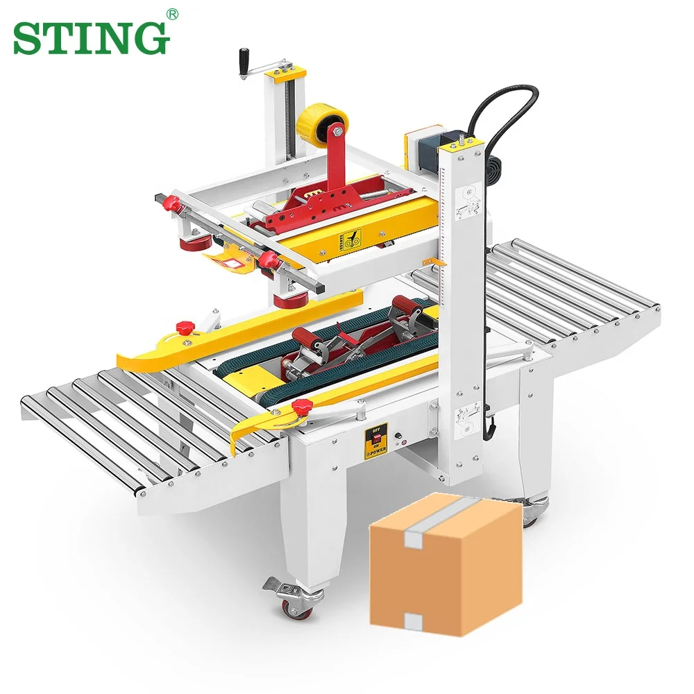 

Semi Automatic Adhesive Taping Machine Sealing Case Carton Box