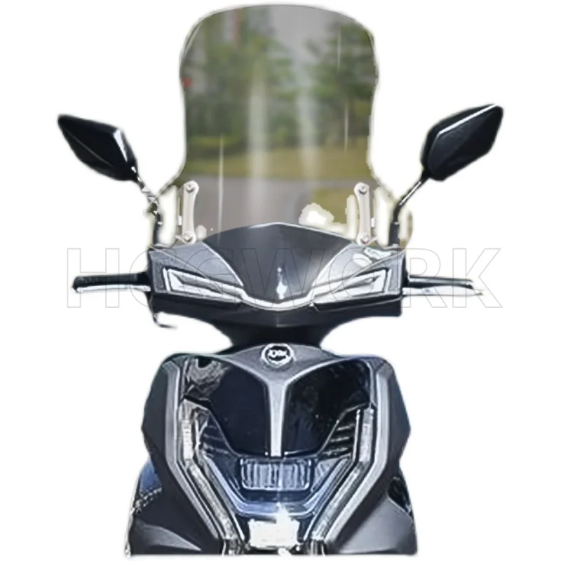 

Motorcycle Accessories Windshield Hd Transparent Heighten for Sym Fnx150