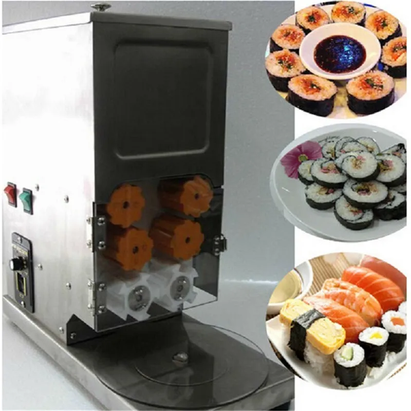 Commercial Electric Nigiri Sushi Forming Maker Automatic Seaweed Rice Ball Roller Making Machine Hot Sale