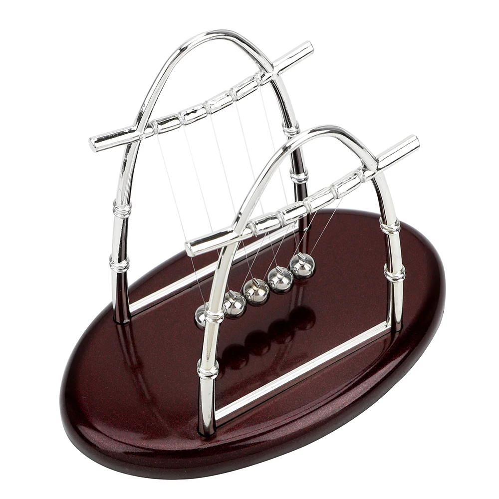 Newtons Cradle Steel Balance Ball Home Desk Decoration Physics Science Craft Educational Toy